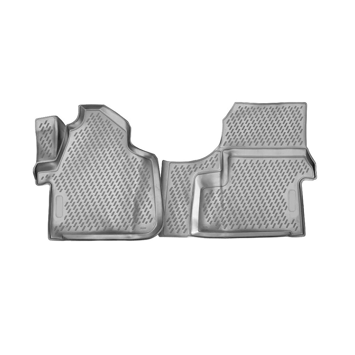 Mercedes Sprinter Floor Mats - Omac - Rubber TPE - Grey - 2015 Mercedes Sprinter Floor Mats - Omac - Rubber TPE - Grey - 2015
